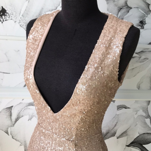 Tobi Size XS Sequin Dress - Picture 3 of 7